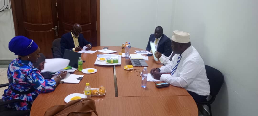 ICCIU executive committee reviewing programme documents in session