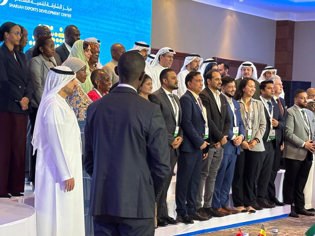 ICCIU delegation at the Sharjah Exports Development Center trade forum