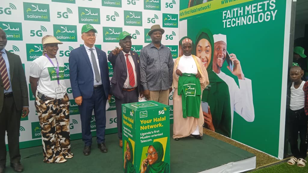 ICCIU officials at the launch of Salamtel, Uganda's first Muslim-oriented telecom network