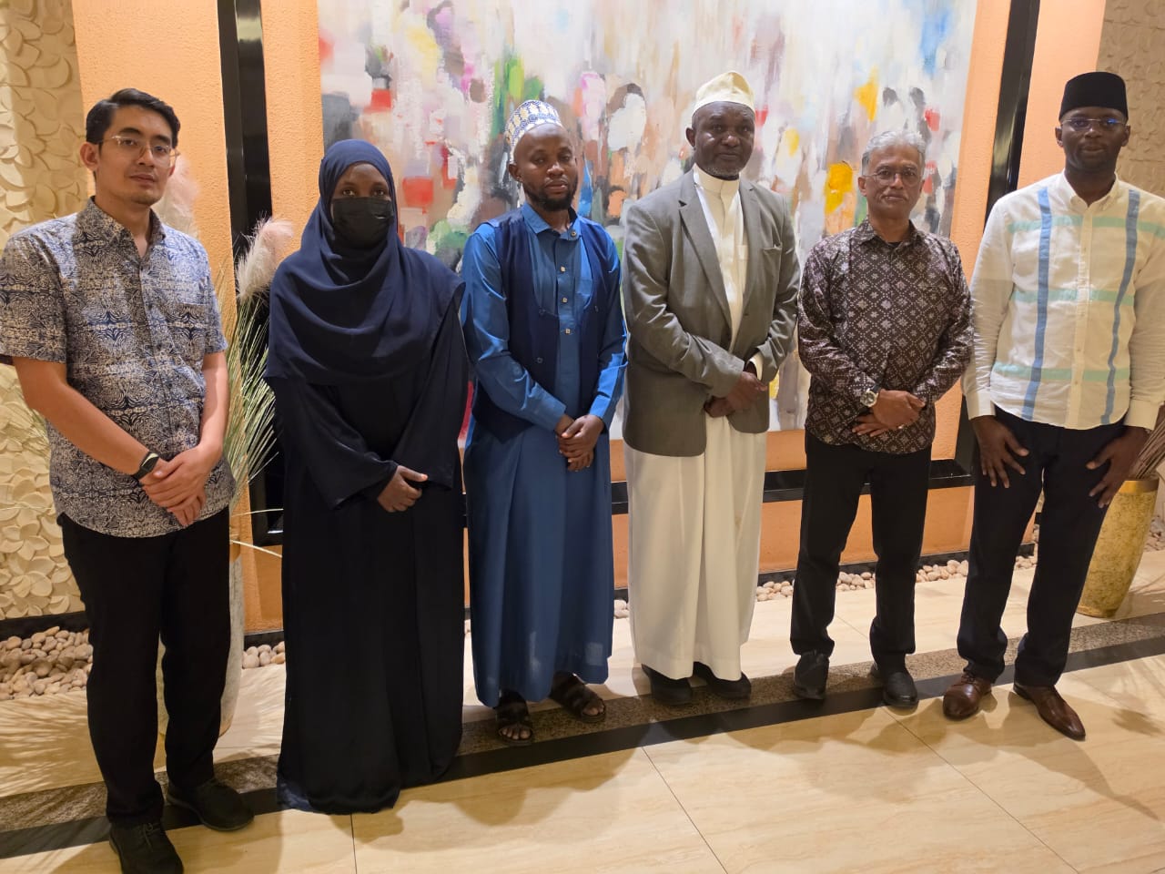 ICCIU leadership hosting an international business delegation in Kampala